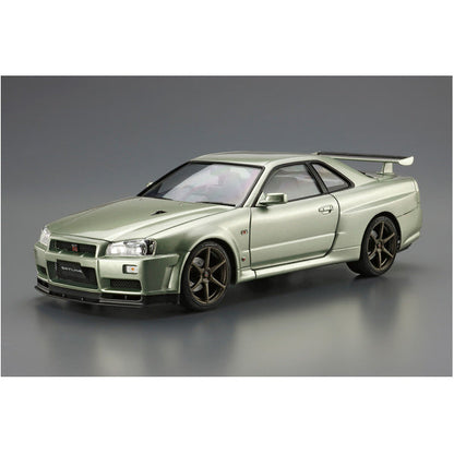 Aoshima 1/24 NISSAN BNR34 SKYLINE GT-R V-spec? Nur. '02 Plastic Model Kit