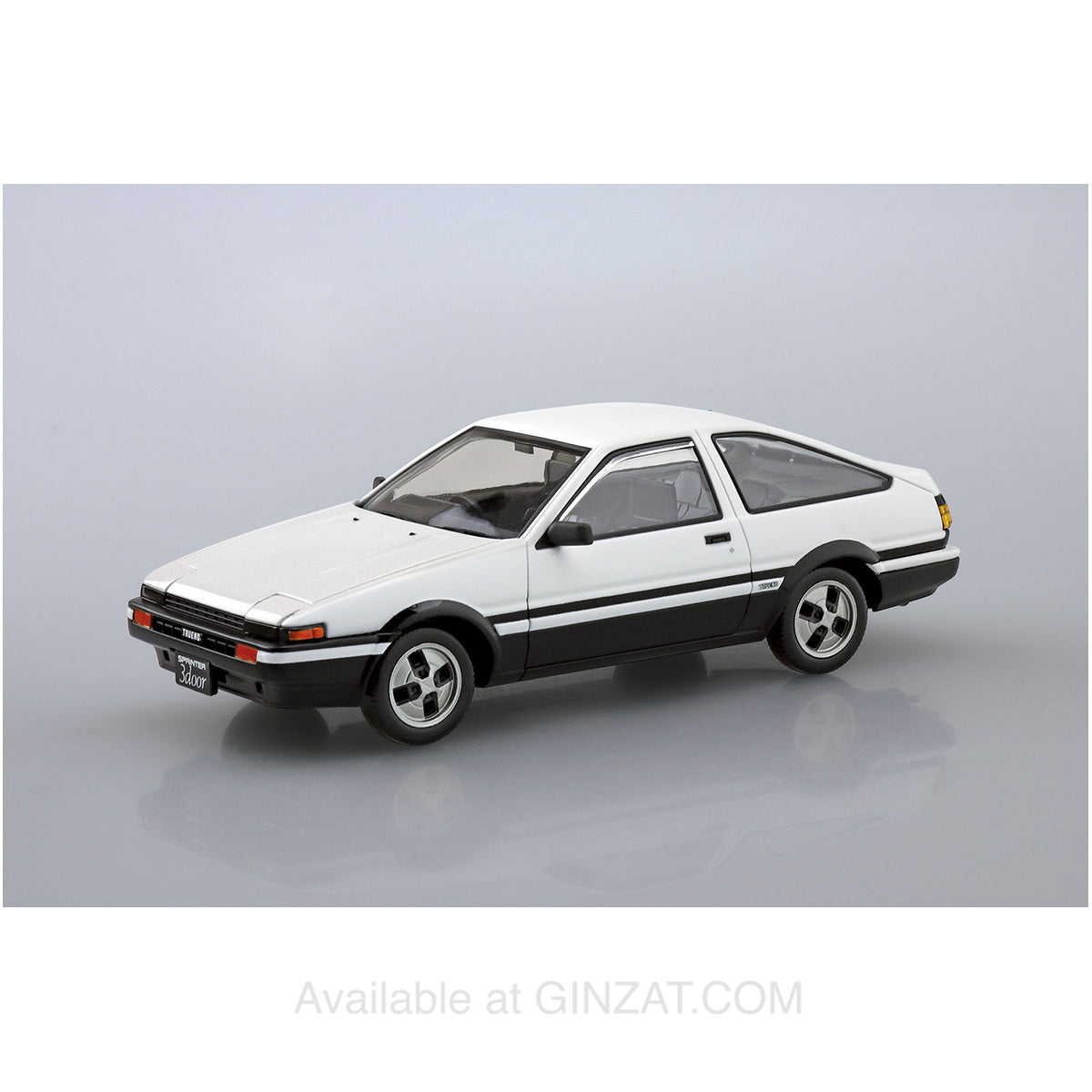 Toyota Sprinter Trueno (High-Tech Two Tone), The Snap Kit, Aoshima Plastic Model Car (Scale 1/32)