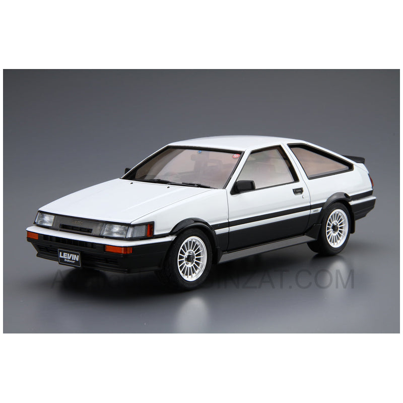 Aoshima 1/24 TOYOTA AE86 COROLLA LEVIN GT-APEX '85 Plastic Model Kit