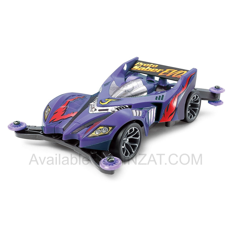 Tamiya 1/32 Full Cowl Mini 4WD Series PROTO-SABER EVOLUTION PREMIUM (AR CHASSIS)