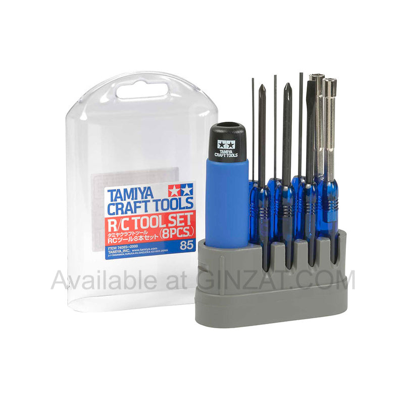 TAMIYA R/C TOOL SET (8PCS.) Item No:74085