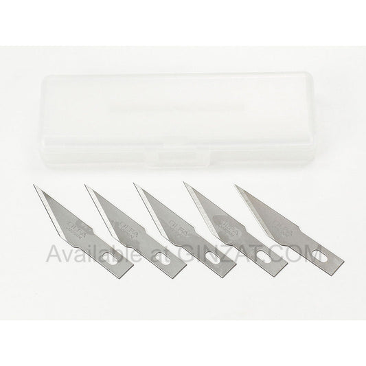 TAMIYA MODELER'S KNIFE PRO REPLACEMENT BLADE (STRAIGHT, 5PCS.) Item No:74099