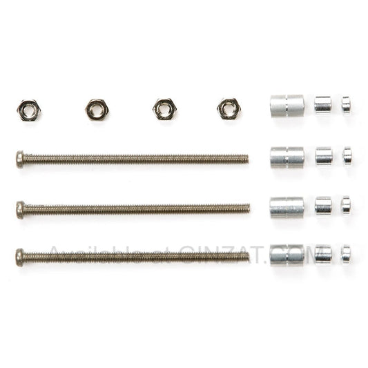 Tamiya Mini 4WD Upgrade Parts STAINLESS STEEL SCREW SET D (40mm)