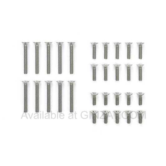 Tamiya Mini 4WD Upgrade Parts STAINLESS STEEL COUNTERSUNK SCREW SET (6/8/15mm)