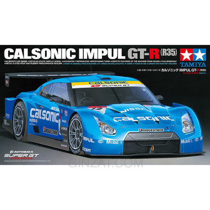 Calsonic Impul GT-R (R35), Tamiya Plastic Model Kit (Scale 1/24)