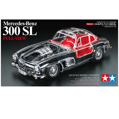 “FULL-VIEW” MERCEDES-BENZ 300 SL, Tamiya Plastic Model Kit (Scale 1/24)