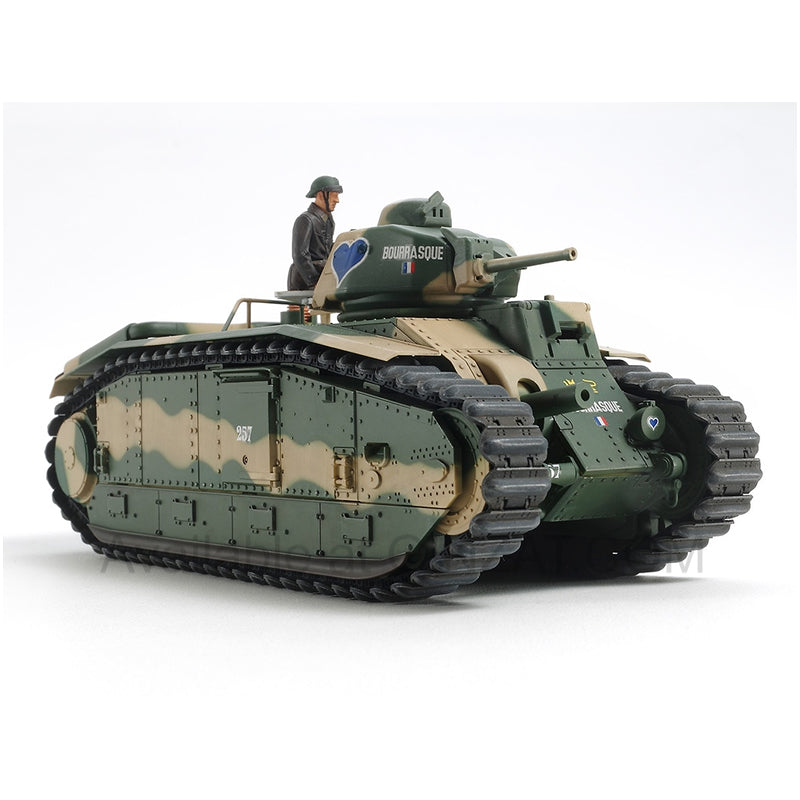 Tamiya 1/35 Scale French Battle Tank B1 Bis (W/Single Motor)