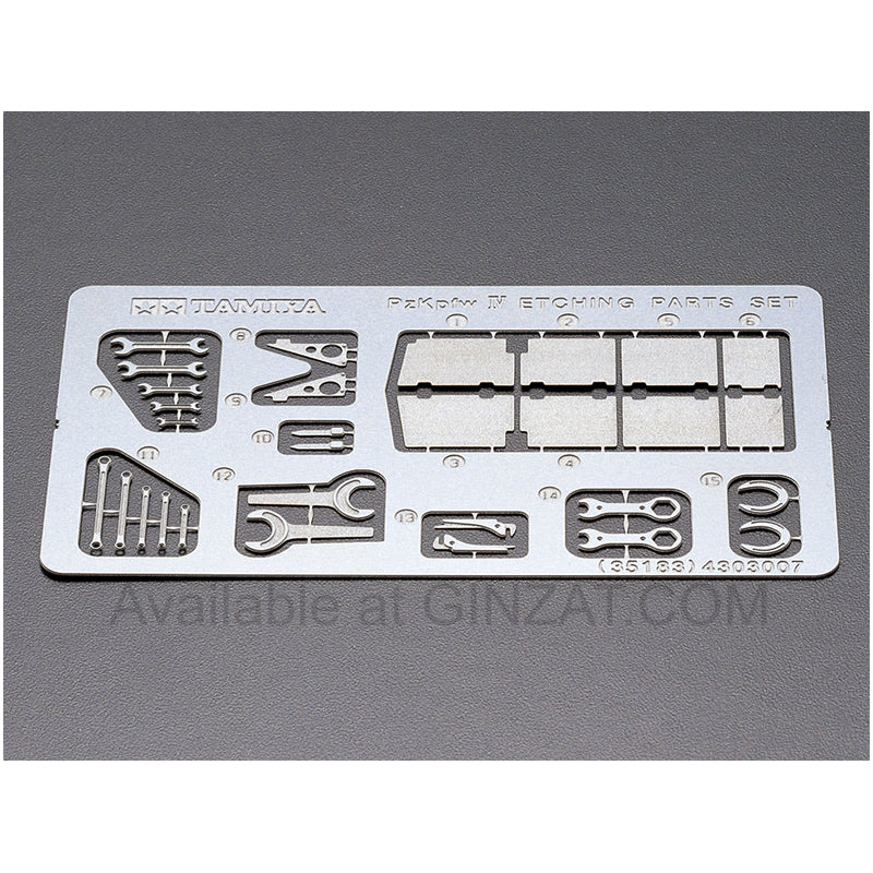 Tamiya 1/35 Scale Pz. Kpfw. Iv Photo-Etched Parts Set