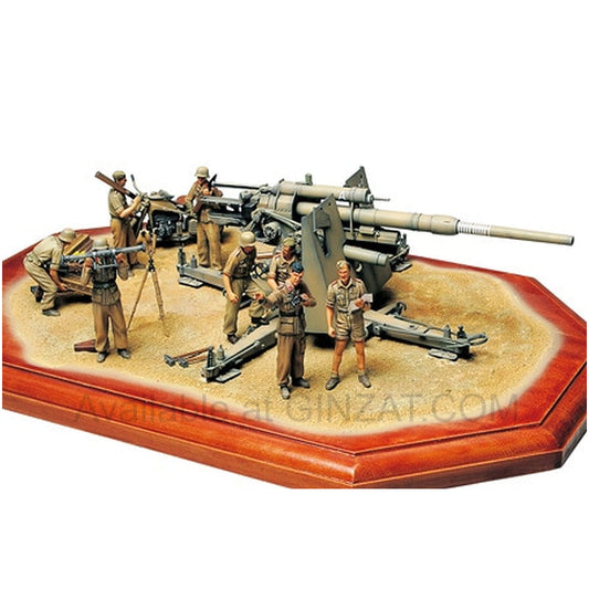 Tamiya 1/35 Scale German 88Mm Gun Flak36 "North African Campaign"