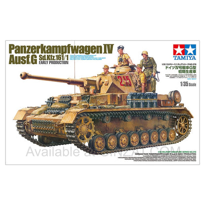 Tamiya 1/35 Scale German Tank Panzerkampfwagen Iv Ausf.G (Early Production)