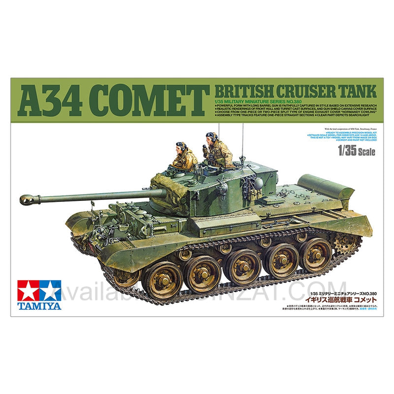 Tamiya 1/35 Scale British Cruiser Tank A34 Comet