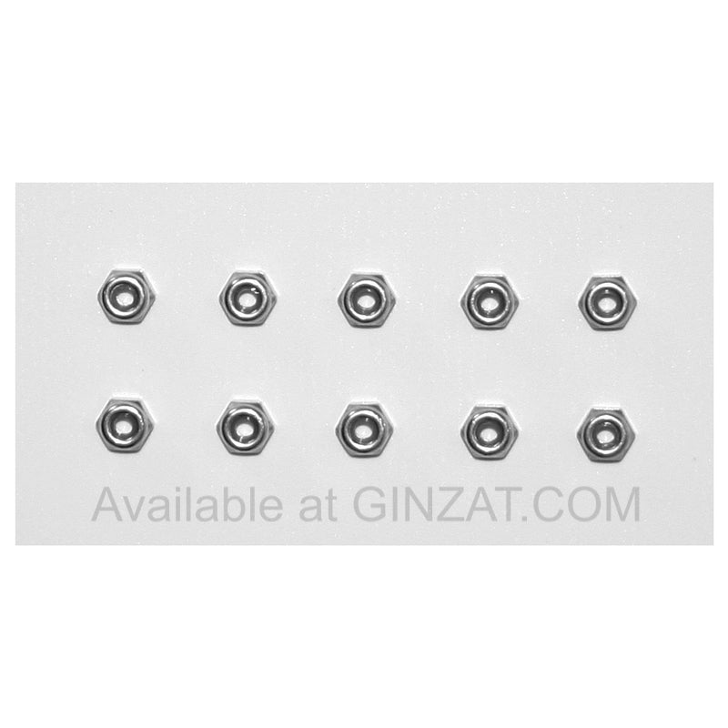 Tamiya Mini 4WD AO Parts MINI 4WD 2mm LOCK NUT (10PCS.)