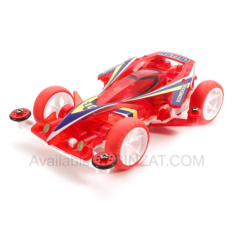 Tamiya Mini 4WD Special Project ASTRO-BOOMERANG CLEAR RED SPECIAL (SUPER-1 CHASSIS)