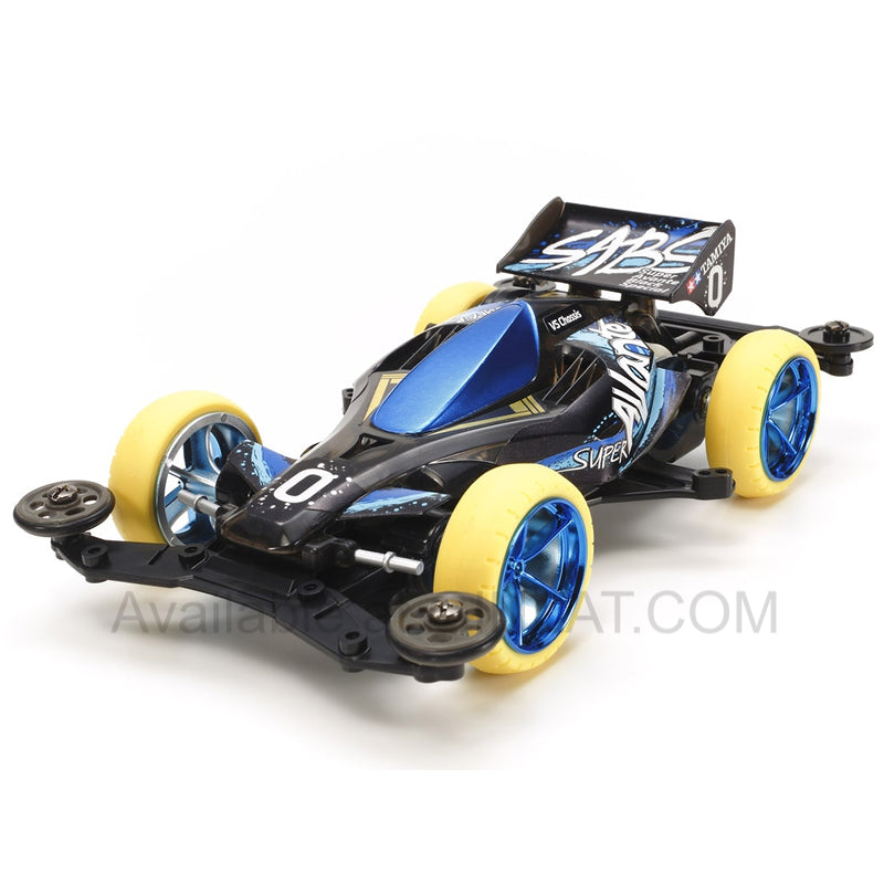 Tamiya Mini 4WD Special Project SUPER AVANTE BLACK SPECIAL (w/CARBON REINFORCED WHEELS)