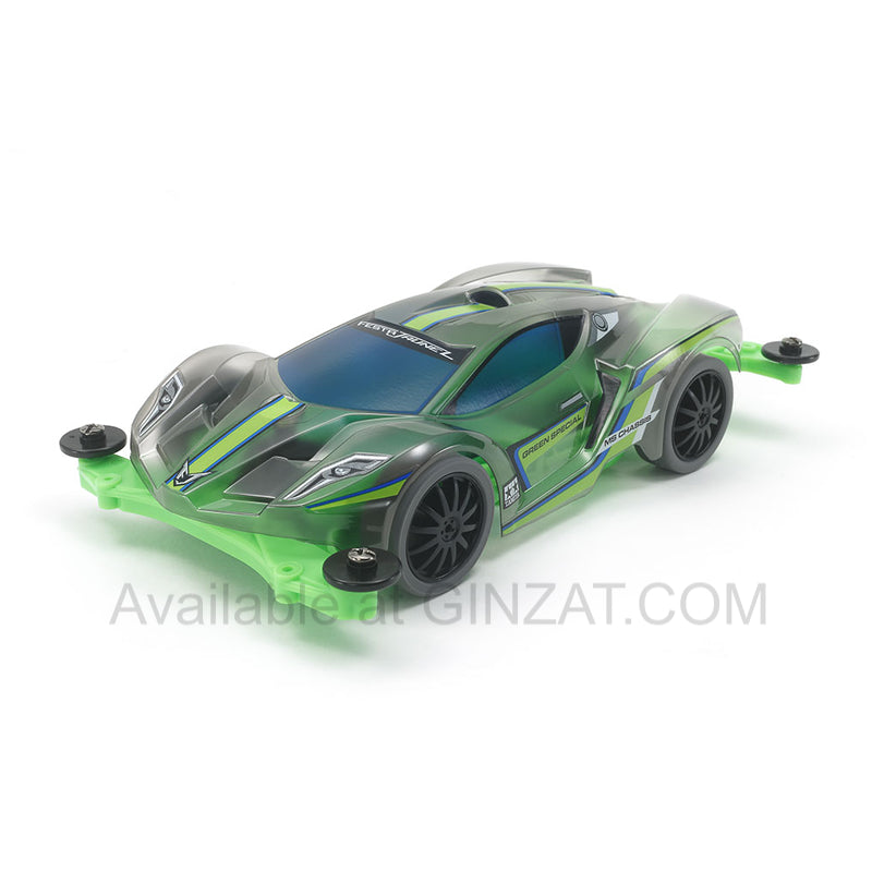 Tamiya Mini 4WD Special Project FESTA JAUNE L GREEN SPECIAL (POLYCARBONATE BODY) (MS CHASSIS)