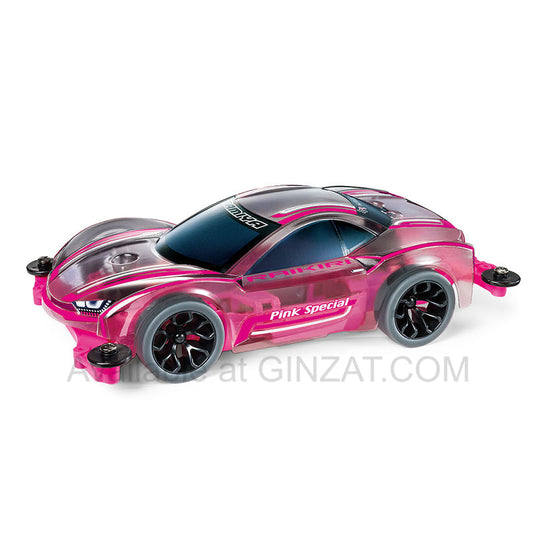 Tamiya Mini 4WD Special Project RAIKIRI PINK SPECIAL (POLYCARBONATE BODY) (MS CHASSIS)