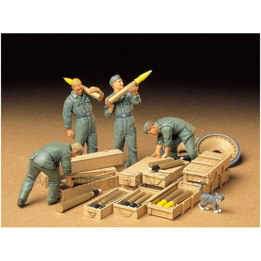 Tamiya 1/35 Scale German Tank Ammo-Loading Crew