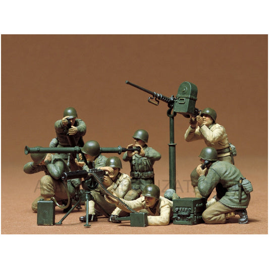 Tamiya 1/35 Scale U.S. Gun And Mortar Team