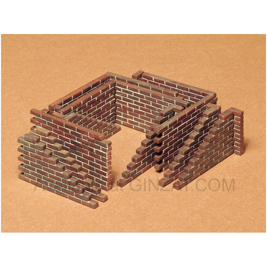 Tamiya 1/35 Scale Brick Wall Set