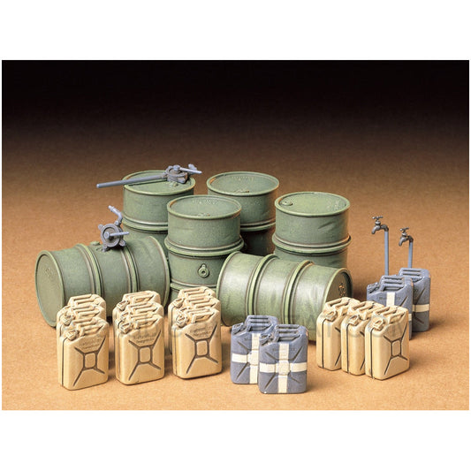 Tamiya 1/35 Scale German Fuel Drum Set