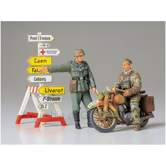 Tamiya 1/35 Scale German Motorcycle Orderly Set