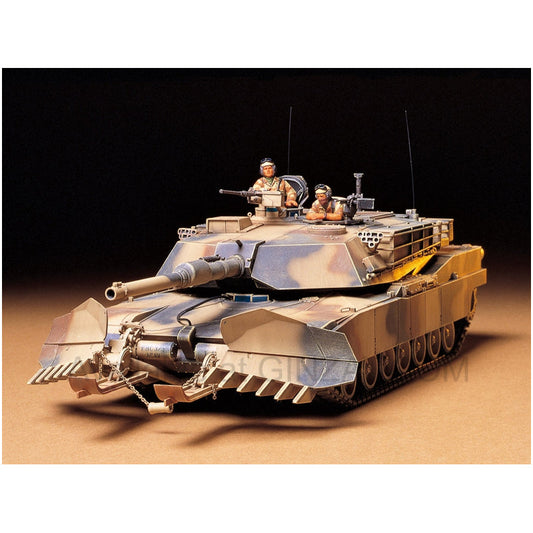 Tamiya 1/35 Scale U.S. M1A1 Abrams With Mine Plow