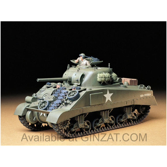 Tamiya 1/35 Scale U.S. Medium Tank M4 Sherman (Early Production)