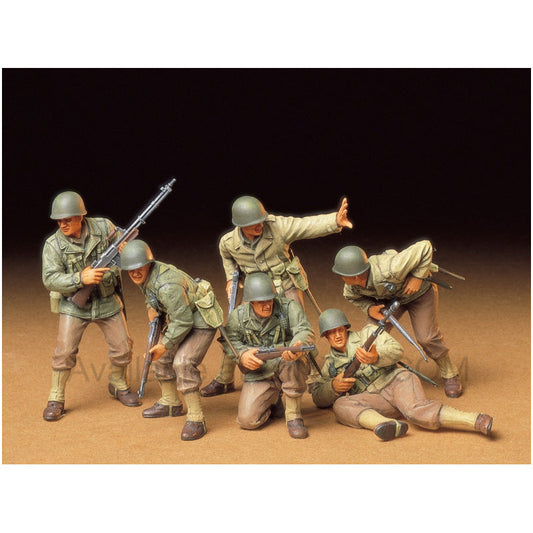 Tamiya 1/35 Scale U.S. Army Assault Infantry Set