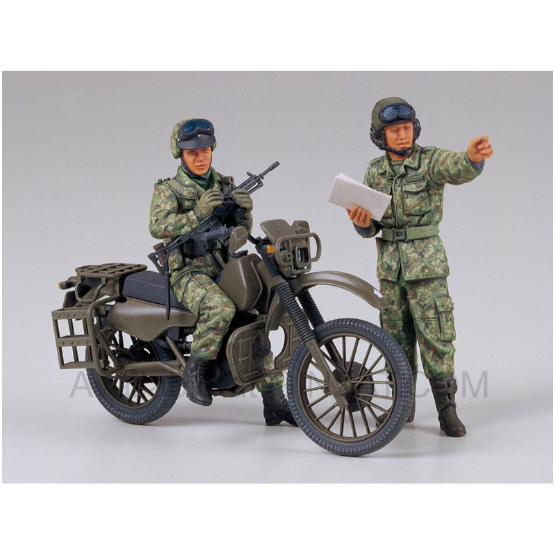 Tamiya 1/35 Scale Japan Ground Self Defense Force Motorcycle Reconnaissance Set