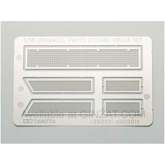 Tamiya 1/35 Scale Cromwell Photo Etched Grille Set