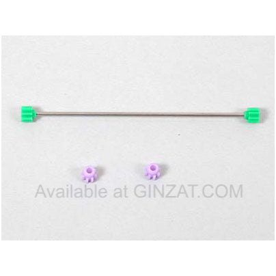 Tamiya Mini 4WD Upgrade Parts MINI 4WD 1.4mm HOLLOW PROPELLER SHAFT (FOR SUPER 1/TZ CHASSIS)