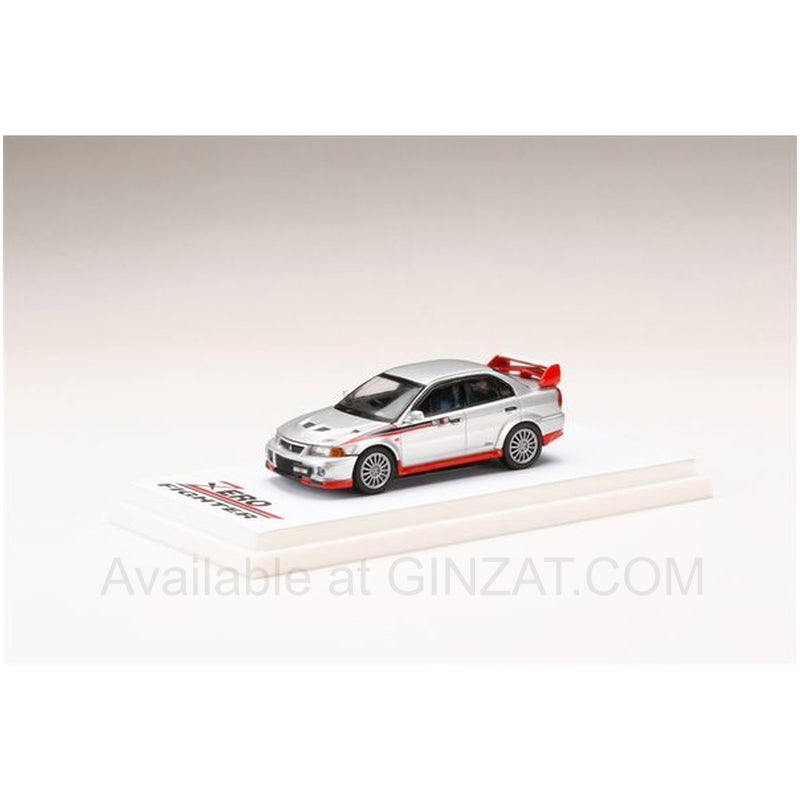 Mitsubishi Lancer GSR Evolution 6 Zero Fighter Coloring (CP9A) Silver, Hobby Japan diecast model car