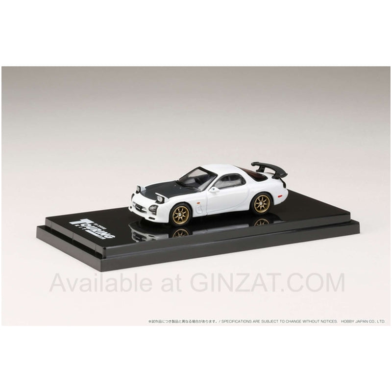 Infini RX-7 FD3S (A Spec.) GT Wing Pure White, Hobby Japan diecast model car