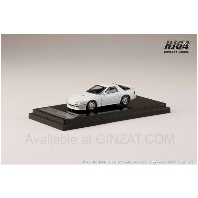 Mazda RX-7 (FC3S) Infini Crystal White, Hobby Japan diecast model car