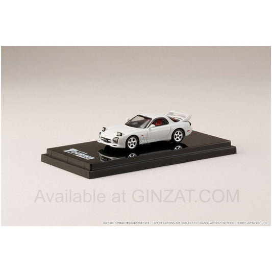 Efini RX-7 FD3S A-Spec Pure White, Hobby Japan diecast model car