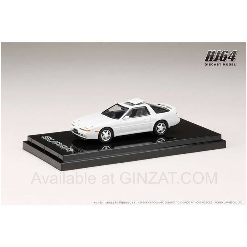 Toyota Supra (A70) 2.5GT Twin Turbo Limited Super White IV w/Outer Sliding Sunroof Parts, Hobby Japan diecast model car