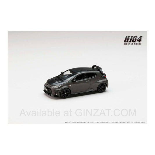 Toyota GRMN Yaris Circuit Package Matte Steel, Hobby Japan diecast model car