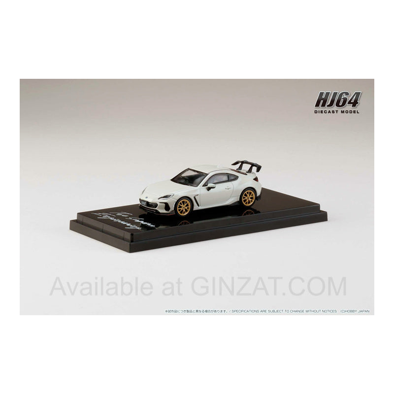 Subaru BRZ STI Performance Crystal White Pearl, Hobby Japan diecast model car