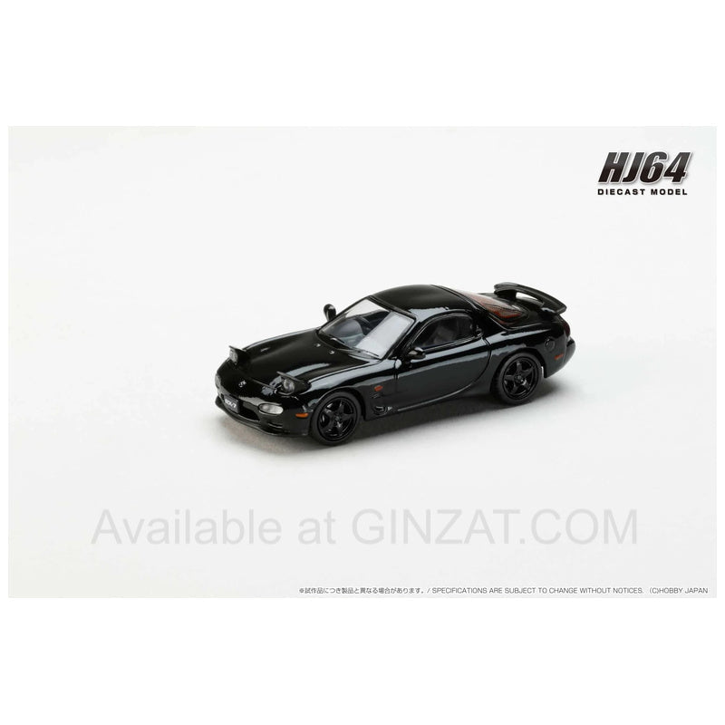 Mazda RX-7 (FD3S) Type RS-R Brilliant Black, Hobby Japan diecast model car