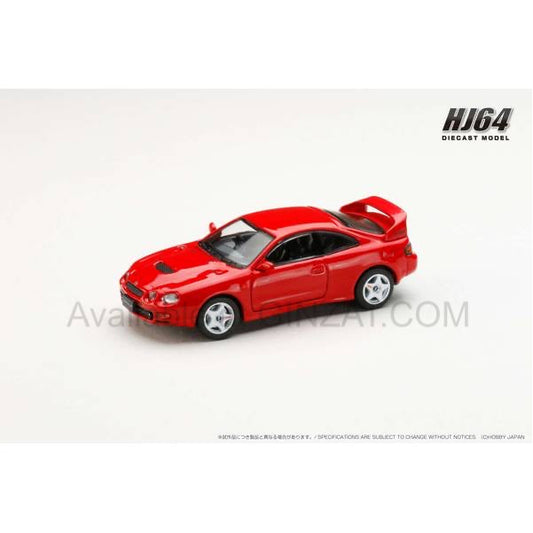 Toyota Celica GT-FOUR (ST205) JDM STYLE Super Red IV, Hobby Japan diecast model car