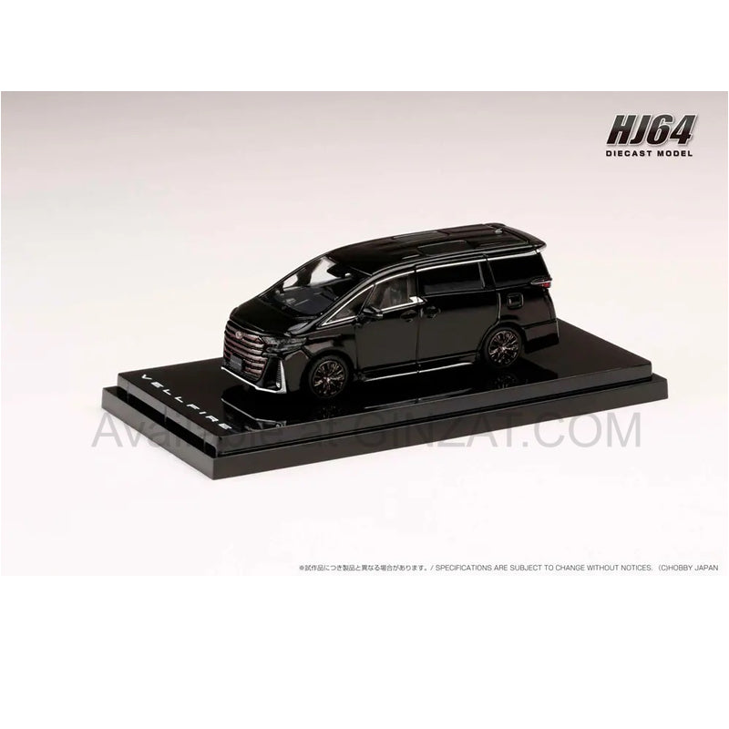 Toyota Vellfire Z Premier Black, Hobby Japan diecast model car