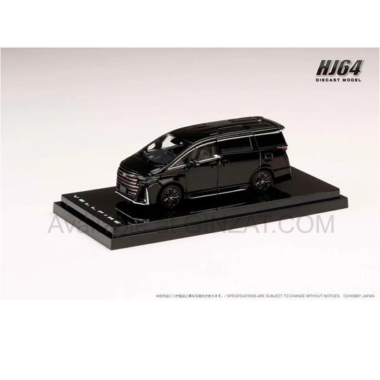 Toyota Vellfire Z Premier Black, Hobby Japan diecast model car