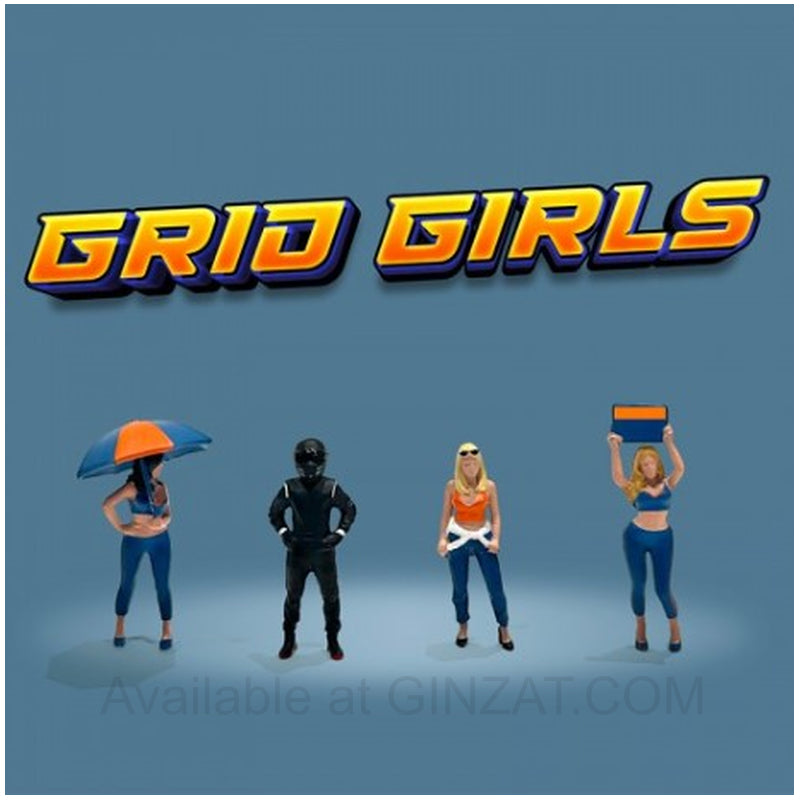 Grid Girls, American Diorama Figures Set 1/64