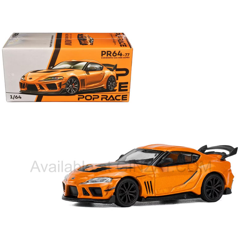 DARWIN PRO 66G WBK Supra Orange, POP Race diecast model car