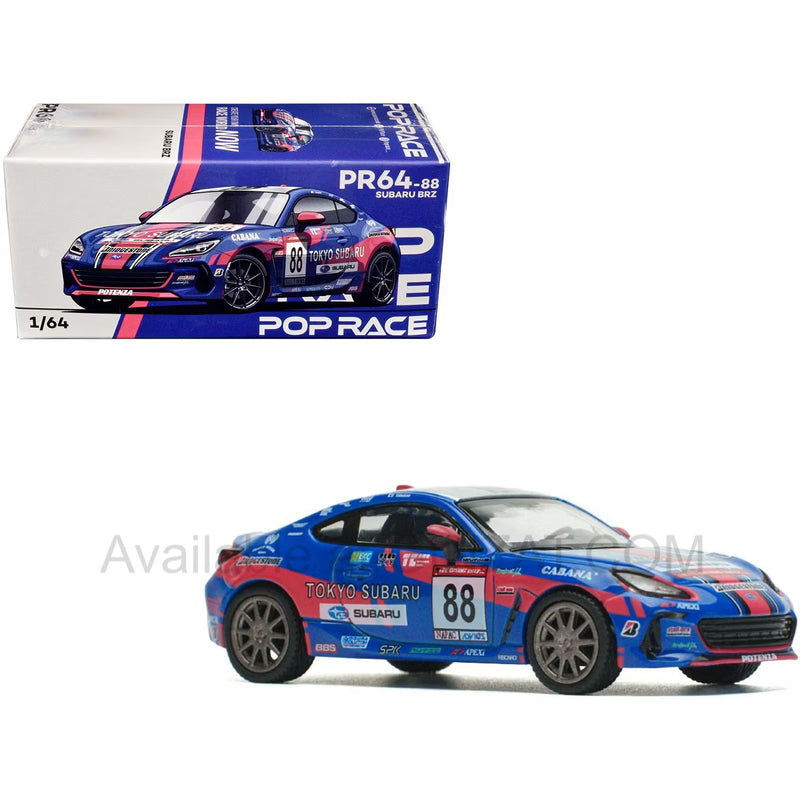 Subaru BRZ Tokyo Subaru Racing, POP Race diecast model car