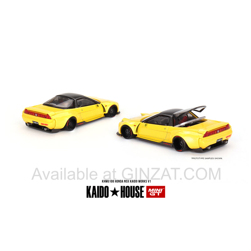 Honda NSX Kaido WORKS V1, Mini GT x Kaido House No. 108 diecast model car