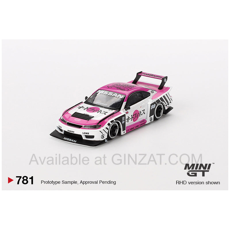 Nissan LB-Super Silhouette S15 SILVIA Auto Finesse SEMA 2023, MINI GT No.781 diecast model car