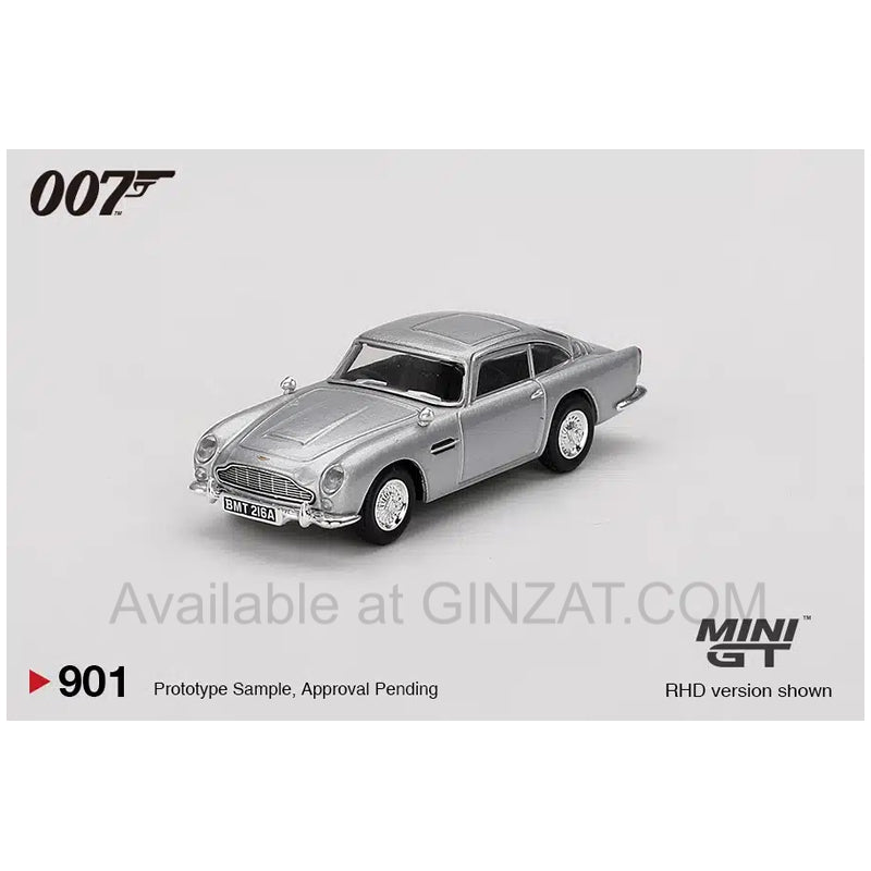 Aston Martin DB5 “Thunderball”, Mini GT No. 901 diecast model car