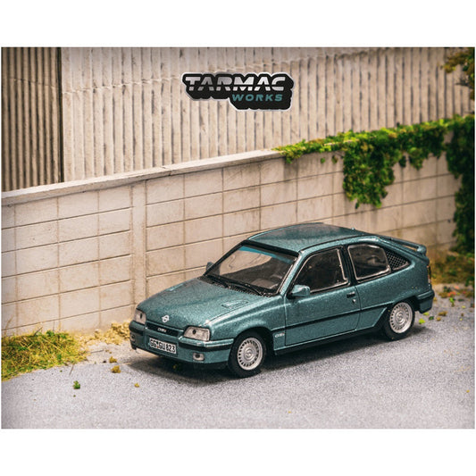 Opel Kadett Gsi Green Metallic, Tarmac Works Global 64 diecast model car