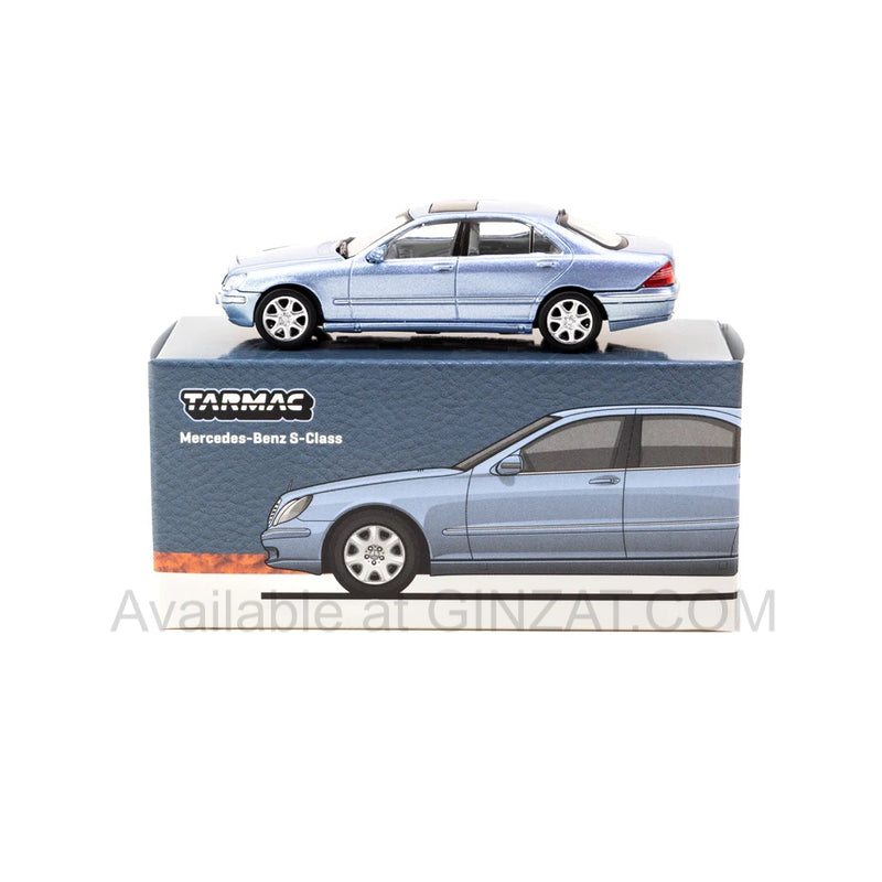 Tarmac Works 1/64 Mercedes-Benz S-Class Horizon Blue Metallic